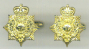 Cuff Links - Royal Marines Pith Helmet Badge